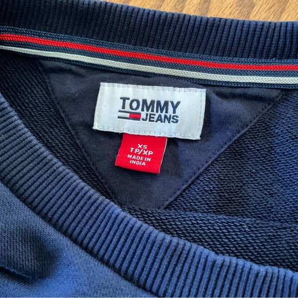 Tommy Jeans Navy Sweatshirt Dress, Women’s Sz XS/TP - Picture 6 of 10